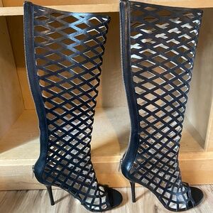 Michale Kors Gladiator Style Heeled Boots